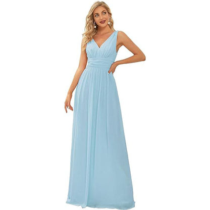 Robe Maxi Femme – Élégante & Décolleté Profond