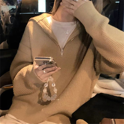 Pull zippé Niche coupe décontractée