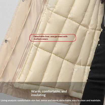 Veste Courte Élégante à Col en Fourrure – Style Urbain Chic