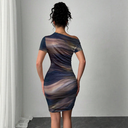 VELISSA — Robe Moulante Artistique