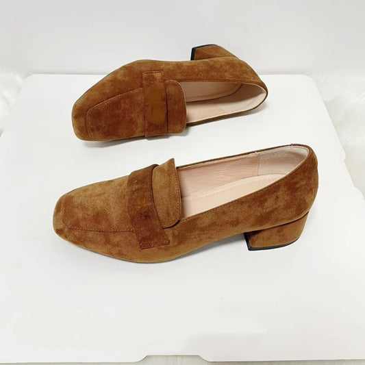 Bottines Chic en Suédine – Style Polyvalent