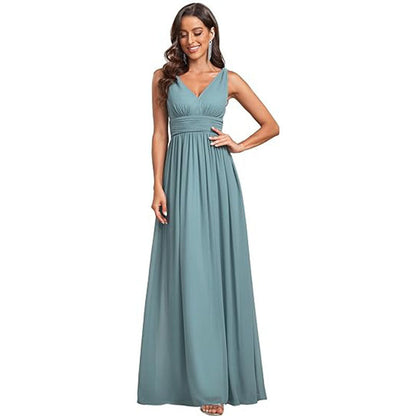 Robe Maxi Femme – Élégante & Décolleté Profond
