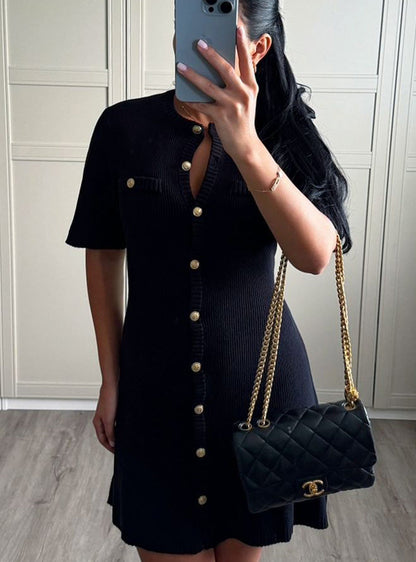 ÉLORÉA — Robe Maille Chic Élégante
