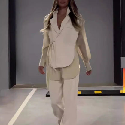 Tenue Chic Femme – Col V & Confort ✅