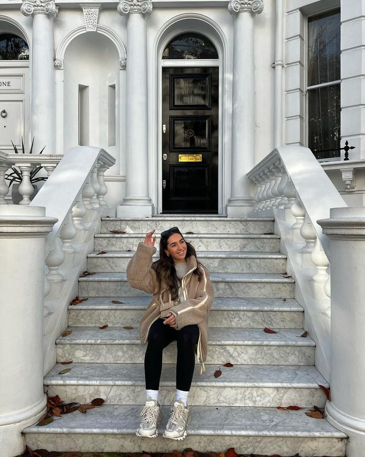 Veste Chic Bicolore – Élégance Moderne