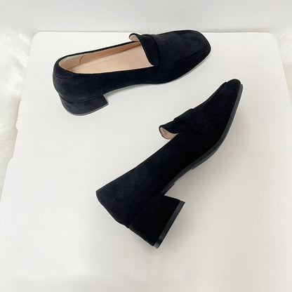 Bottines Chic en Suédine – Style Polyvalent