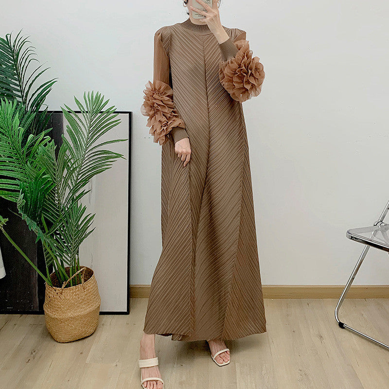 Robe Plissée Femme – Confort et Élégance