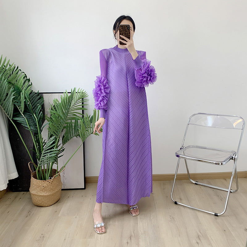 Robe Plissée Femme – Confort et Élégance