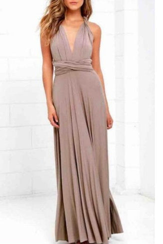 SÉRÉNIA — Robe Longue Dos Nu Élégante