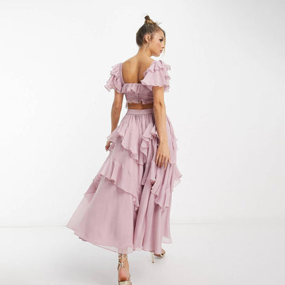 Robe Chic Femme – Plissée et Élégante
