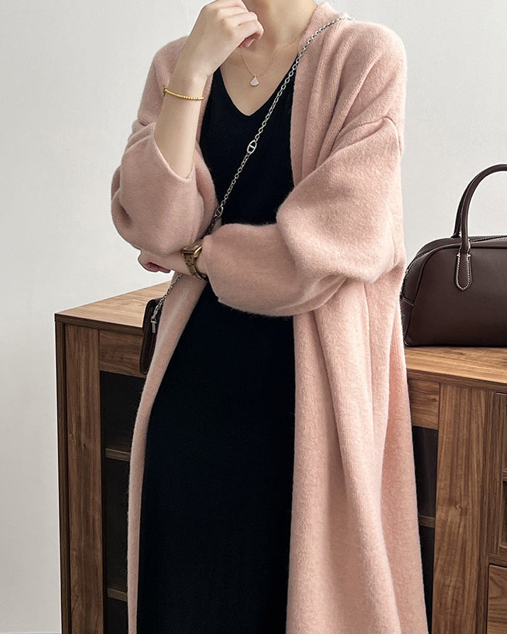 Gilet cardigan décontracté à manches longues p