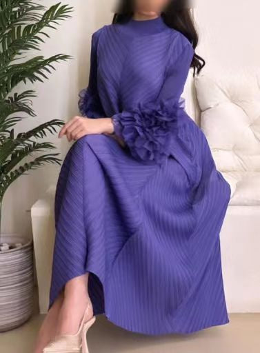 Robe Plissée Femme – Confort et Élégance