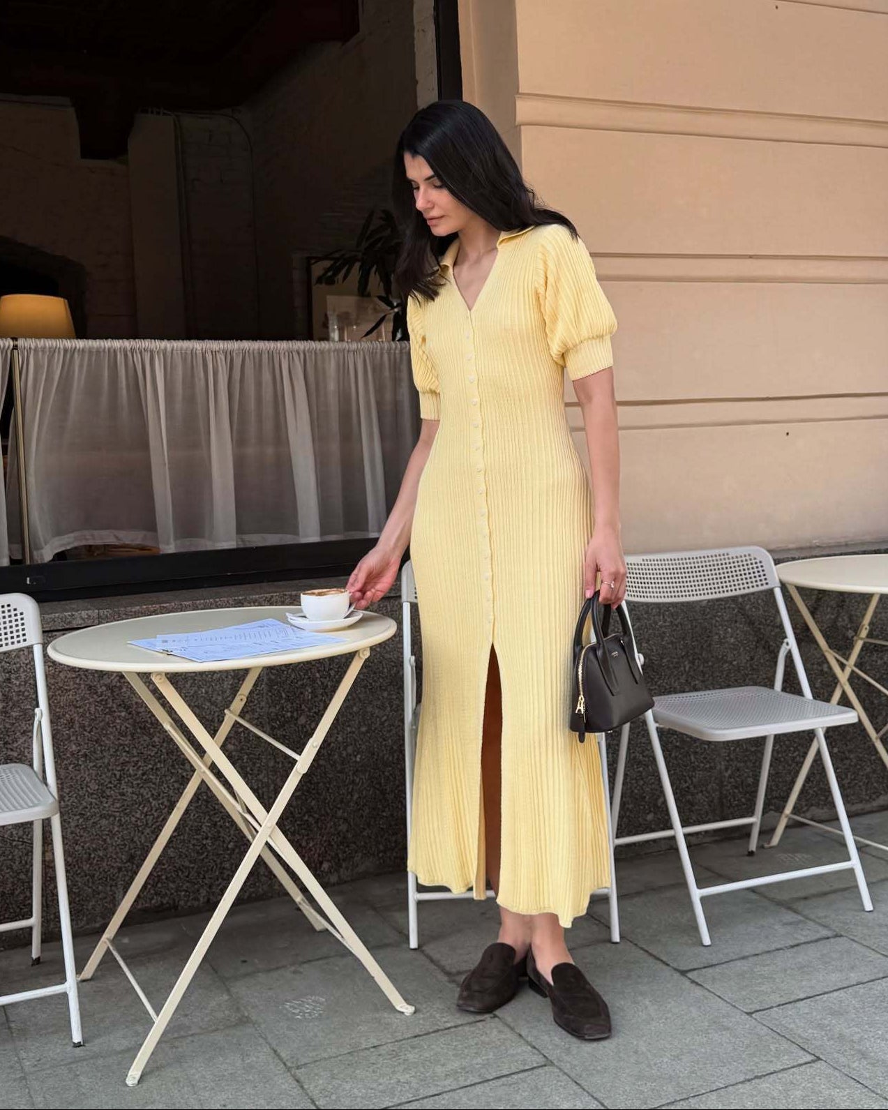SOLÉANA — Robe Longue Maille Élégante