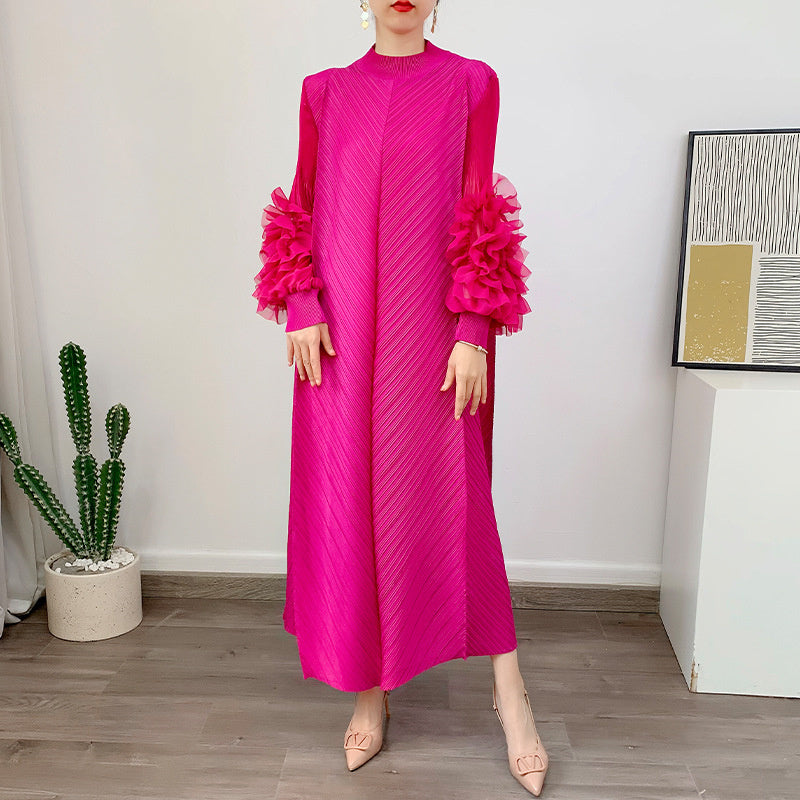 Robe Plissée Femme – Confort et Élégance
