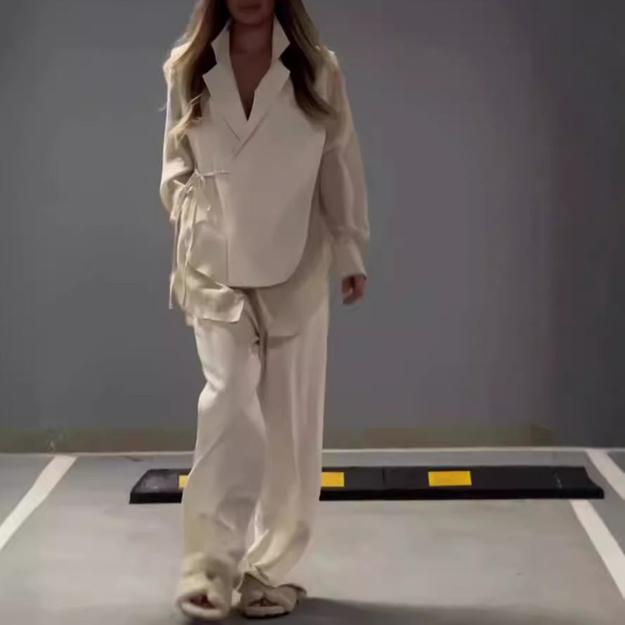 Tenue Chic Femme – Col V & Confort ✅