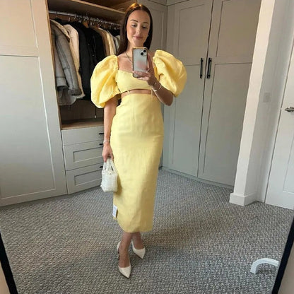 YSALINE — Robe Midi Élégante