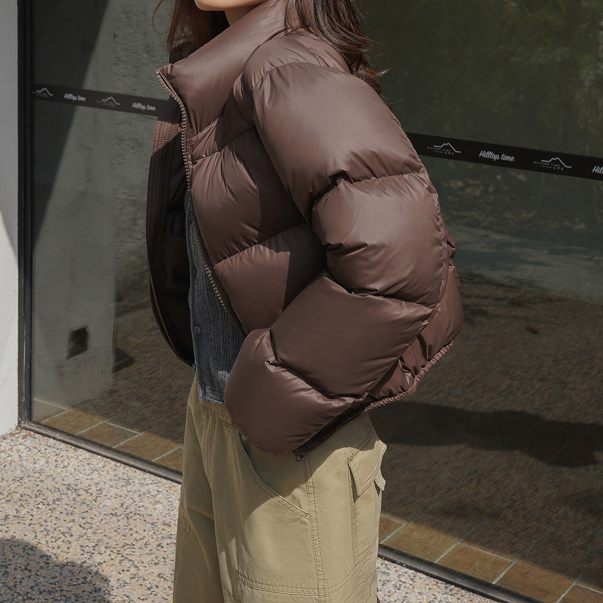 Doudoune Courte  – Urban Winter Chic