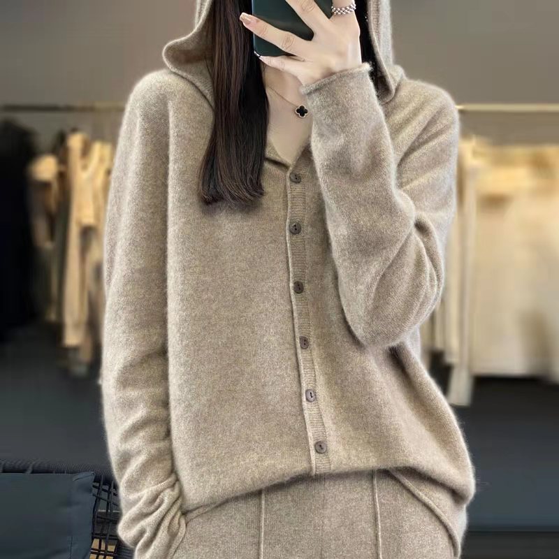 Alveria – Cardigan Élégant en Maille Douce