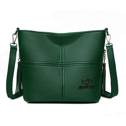 Lyra – Sac Bandoulière Effet Crocodile