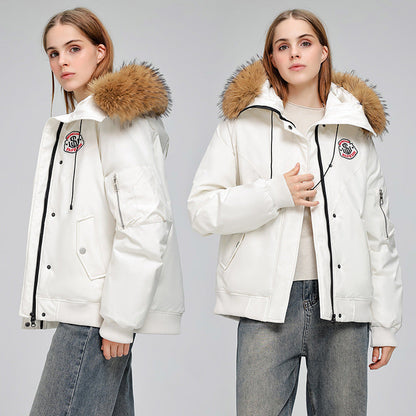 Veste court d'hiver rembourré en coton.