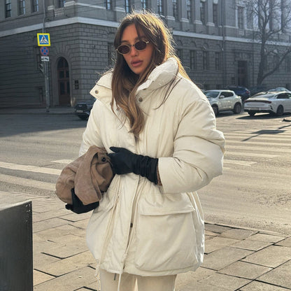 Veste ajustée en coton matelassé