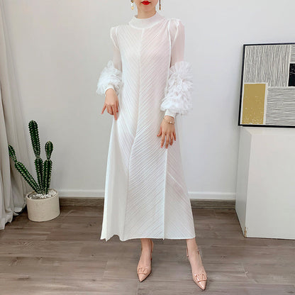 Robe Plissée Femme – Confort et Élégance