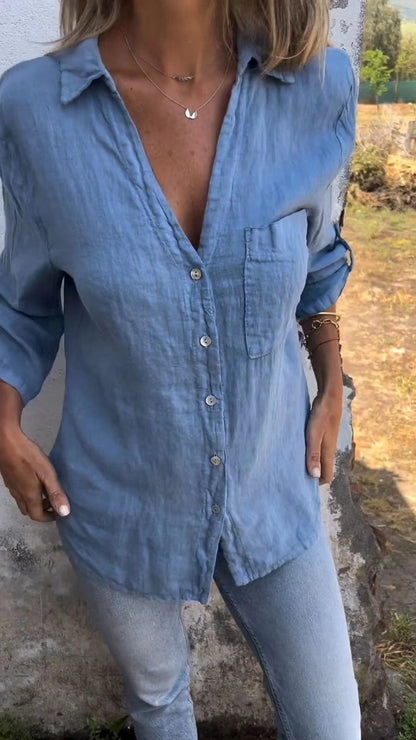 Chemise Femme Été – Uni & Simple