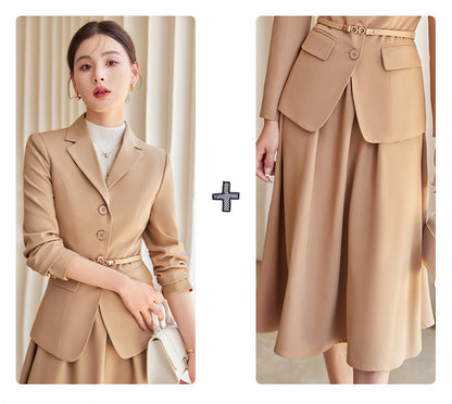 Tailleur Moderne Femme – Veste & Jupe