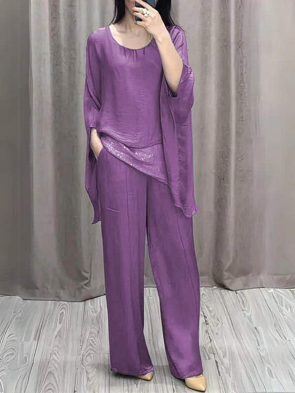 Costume Femme – Pantalon & Haut Épaules Dénudées