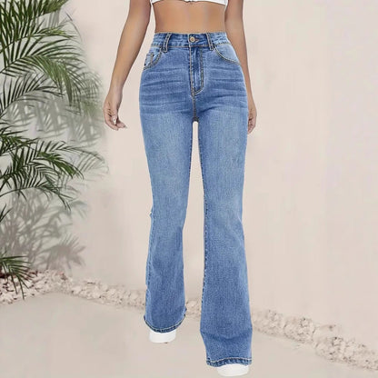 Jean Bootcut Taille Haute – Effet Liftant