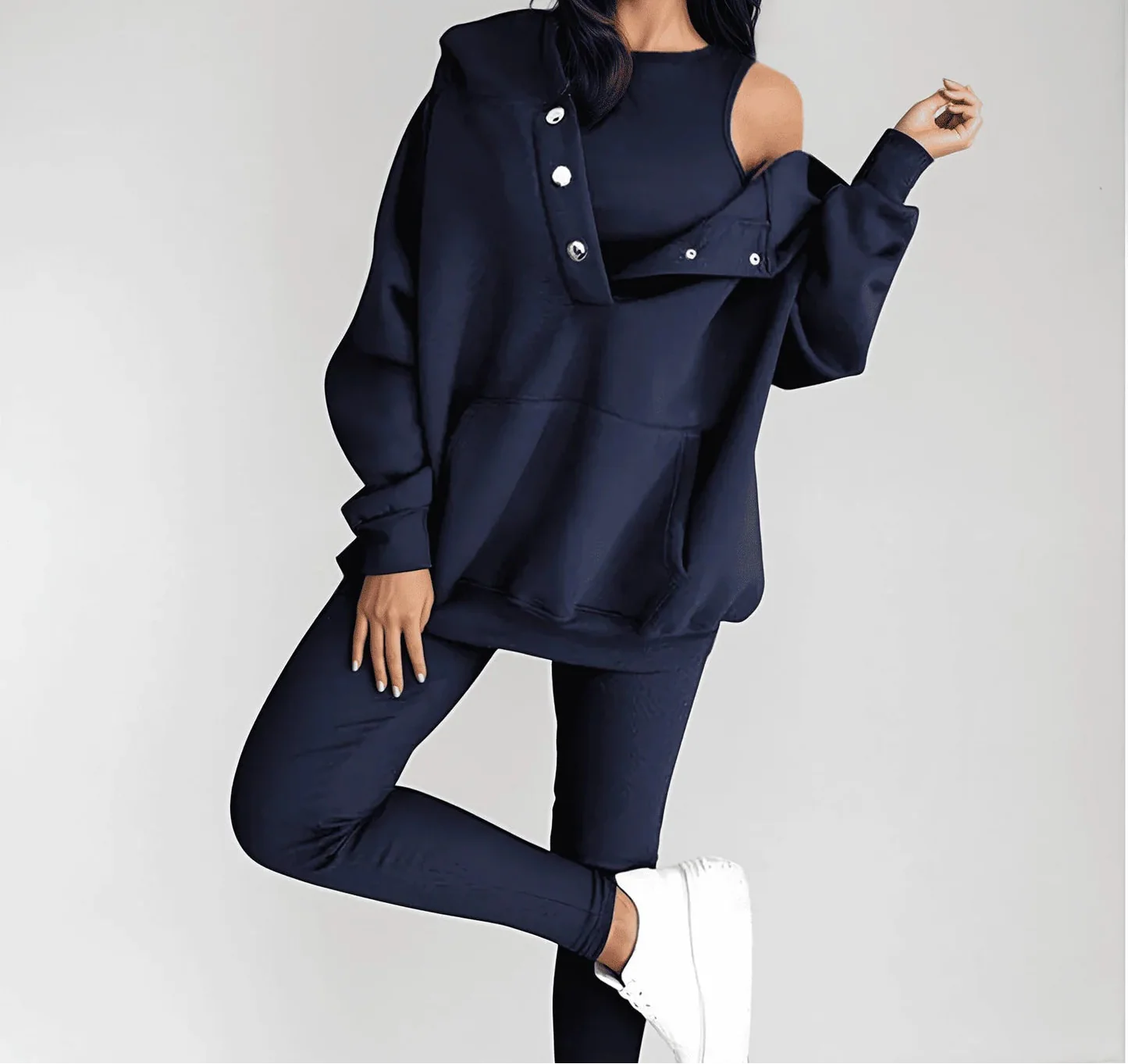 Avelina – Ensemble Athlé Chic 3 Pièces