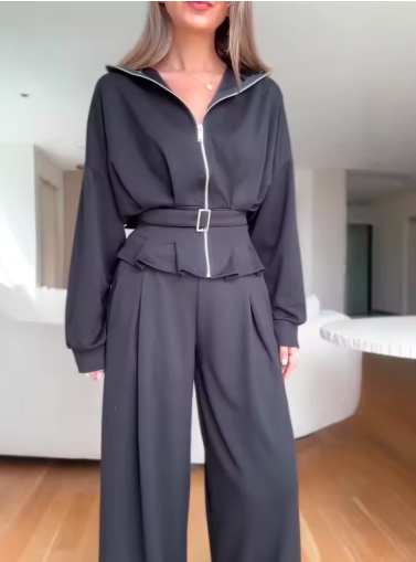 VELSARA — Ensemble Élégant Taille Haute