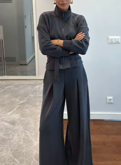 VELSARA — Ensemble Élégant Taille Haute
