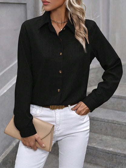 Chemise Cardigan Femme – Manches Longues & Chic