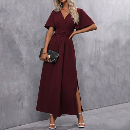 Robe à Jupe Évasée Femme – Style Élégant