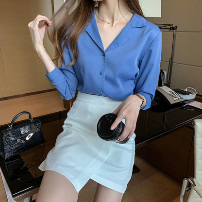 Blouse Élégante Femme – Chiffon et Style Urbain