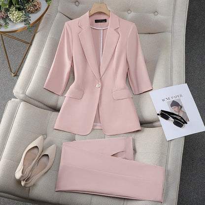 Set Chic Femme – Blazer et Pantalon Polyvalent