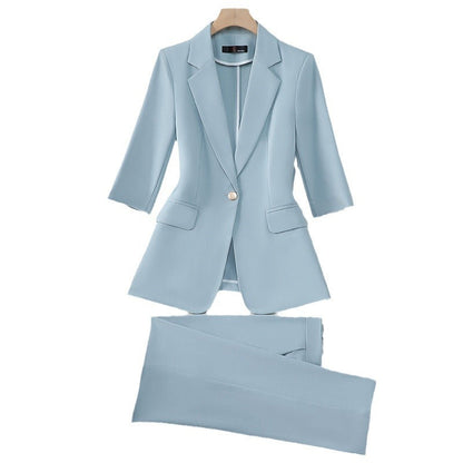 Set Chic Femme – Blazer et Pantalon Polyvalent