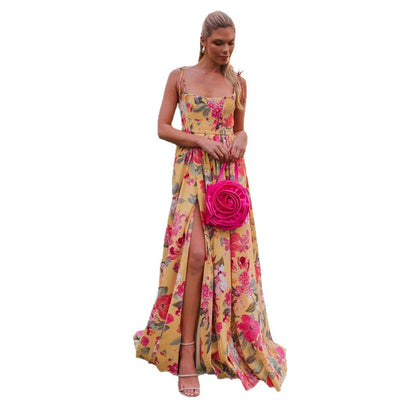 VÉNISSA — Robe Longue Jardin Fleuri