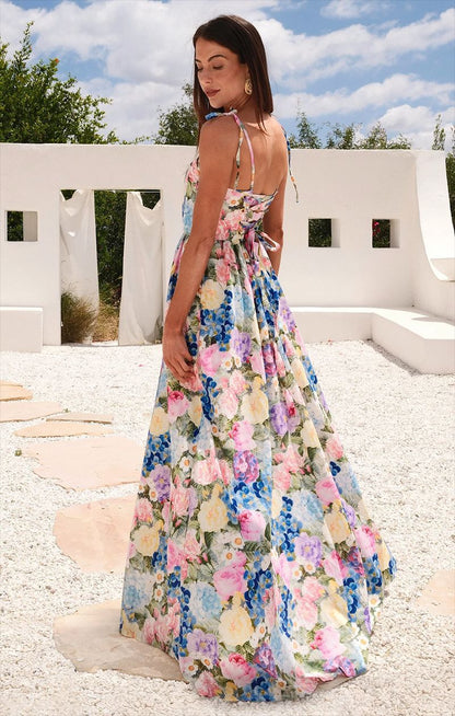 VÉNISSA — Robe Longue Jardin Fleuri