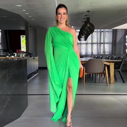 AZURYA — Robe Élégante Asymétrique
