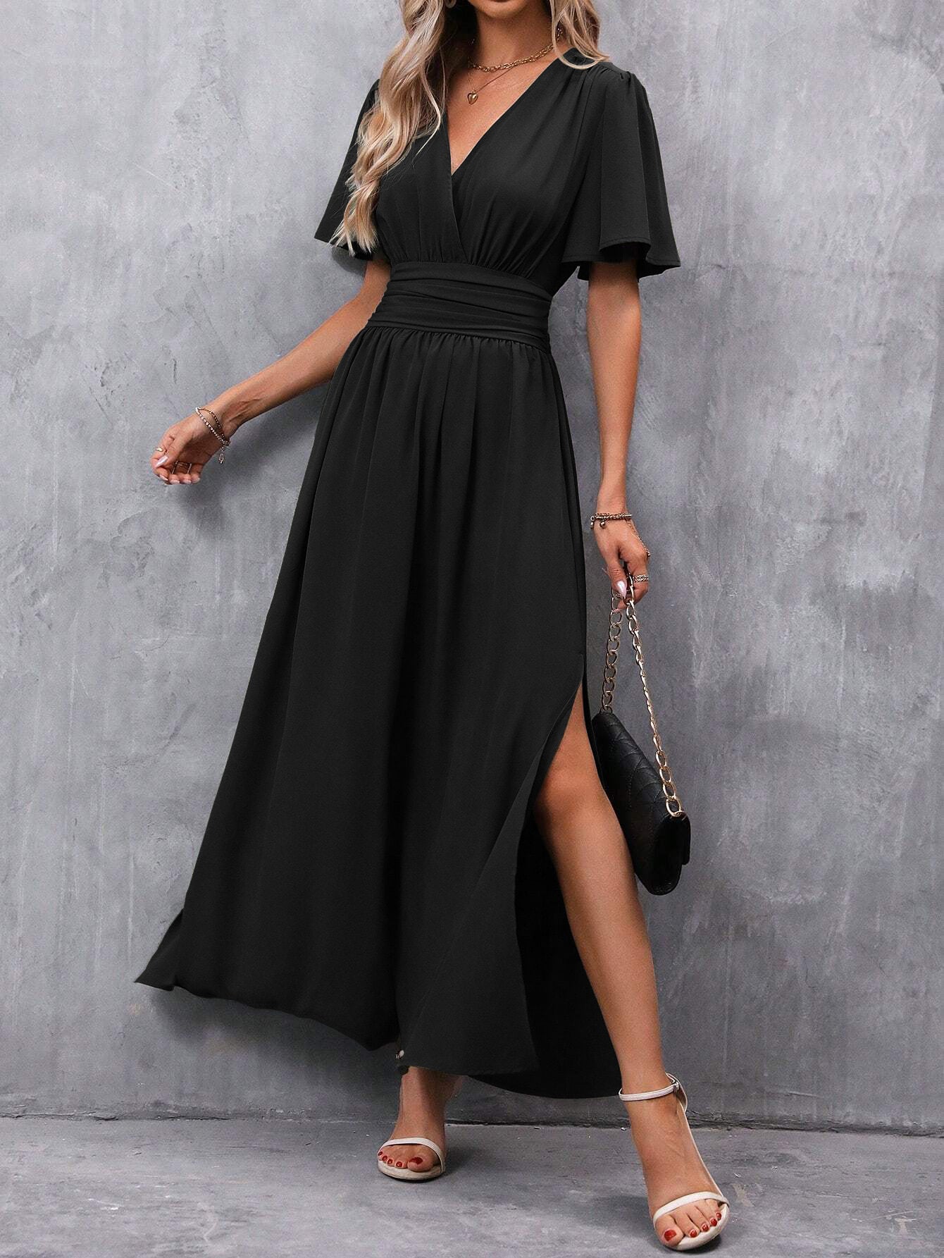 Robe à Jupe Évasée Femme – Style Élégant