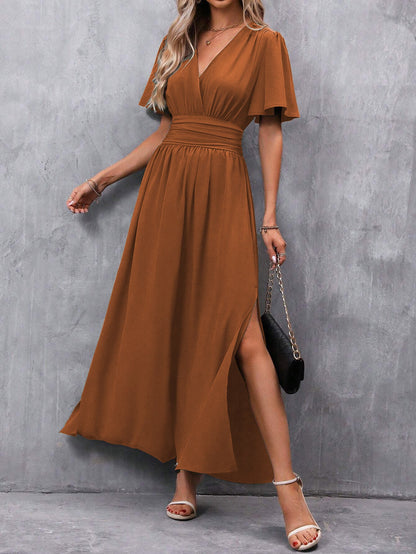 Robe à Jupe Évasée Femme – Style Élégant