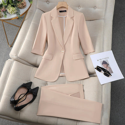 Set Chic Femme – Blazer et Pantalon Polyvalent