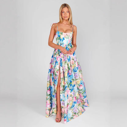 VÉNISSA — Robe Longue Jardin Fleuri