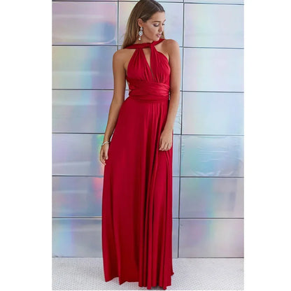 SÉRÉNIA — Robe Longue Dos Nu Élégante