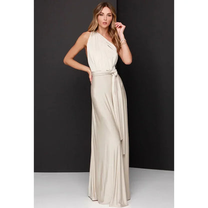 SÉRÉNIA — Robe Longue Dos Nu Élégante