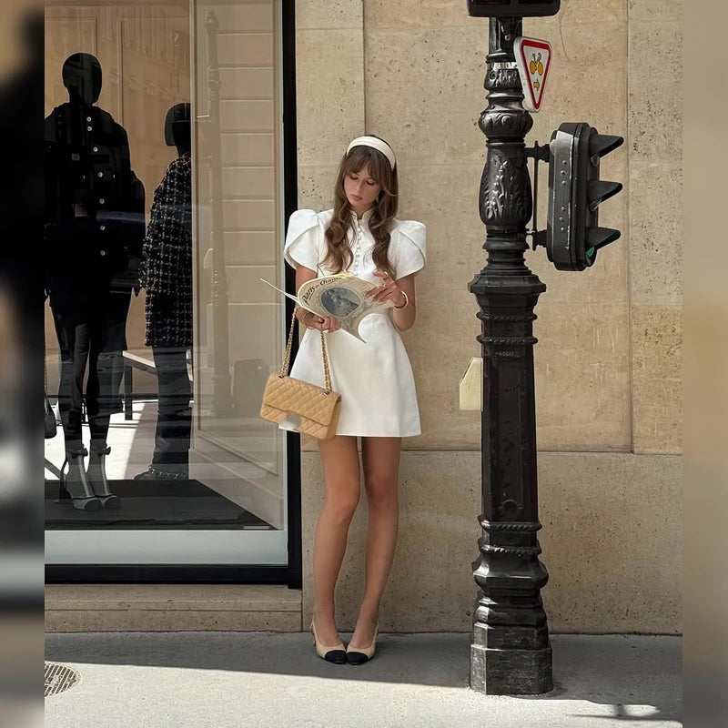NOVELIA — Jupe Robe à Taille Haute