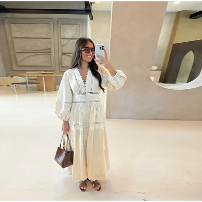 VELORIA — Robe Élégante Style Européen