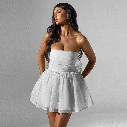 Robe Féminine Tube – Dentelle & Look Élégant